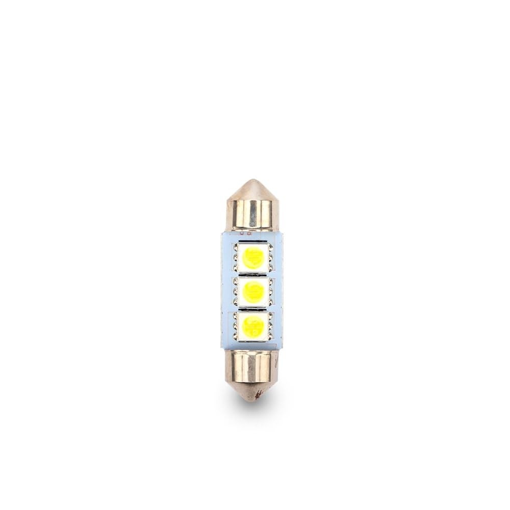 Ilumine Seu Carro com a Lâmpada LED Torpedo Tarponn 3 Leds 5050 36mm - Brilho e Estilo!