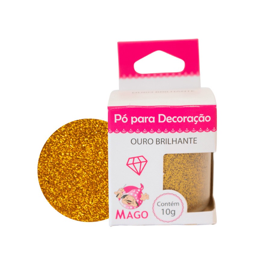 Brilho Ouro Rizzo: Decore Seus Doces!