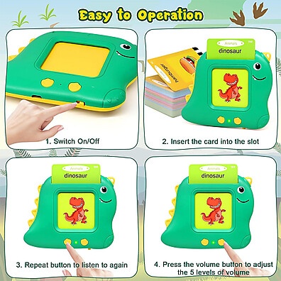 Card Falante Bilingue: Aprender Brincando!