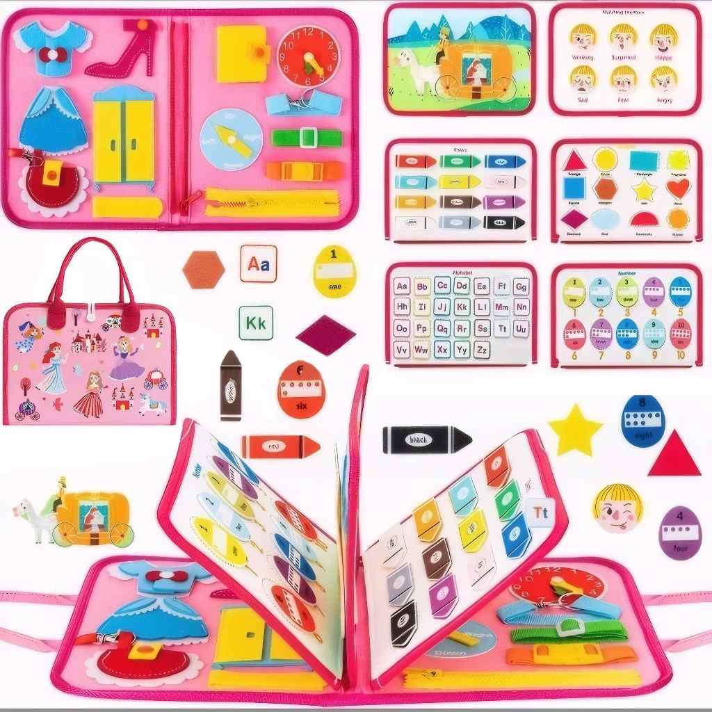 Busy Board Montessori: Aprender Brincando!