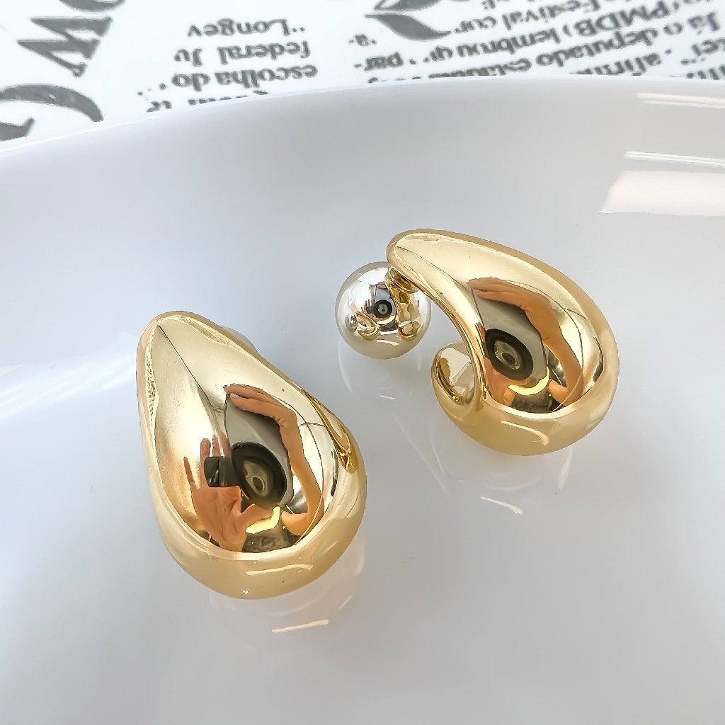 Brinco Argola Ouro 18k e Prata 925 para Mulheres Elegantes