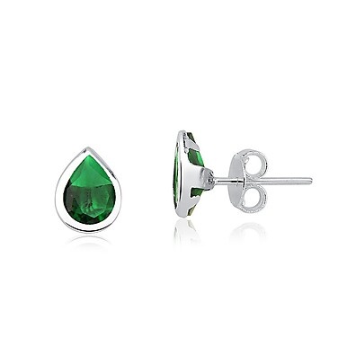 Brinco de Prata 925 Gota: Brilho e Elegância