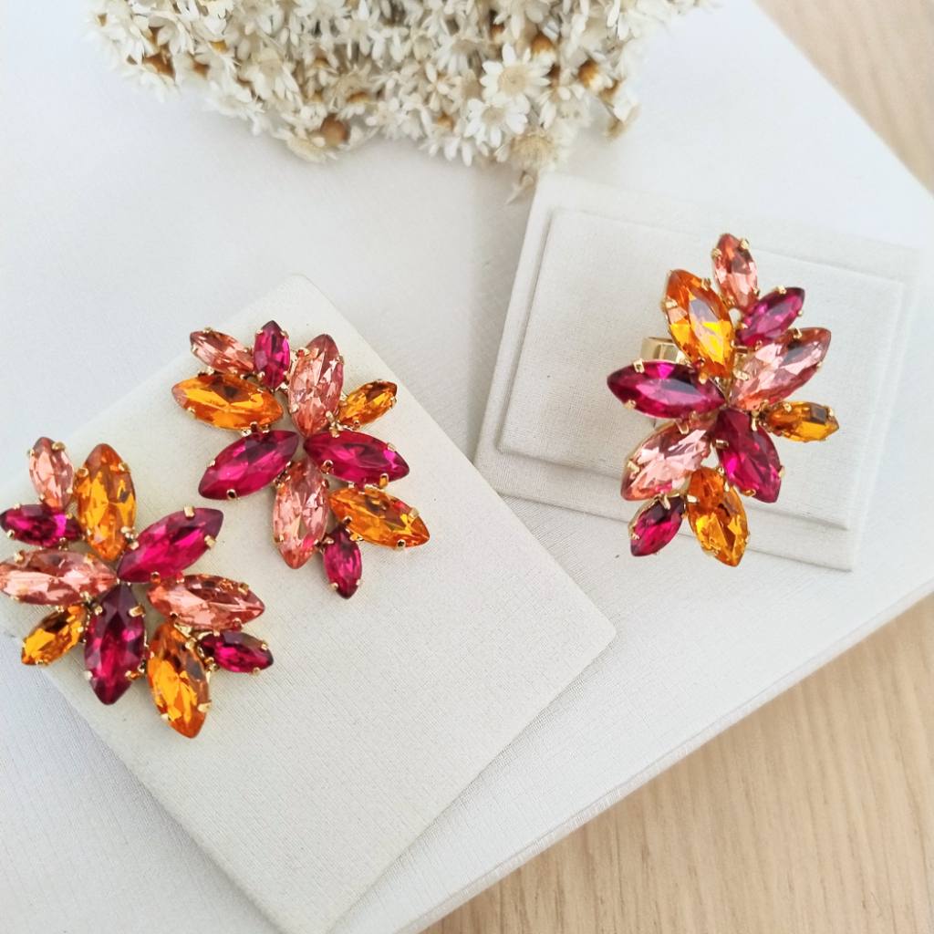brinco-e-anel-turim-rosa-coral-radiantes