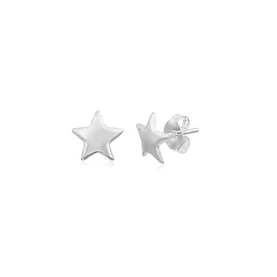 Brinco Estrela Prata 925: Delicadeza e Brilho