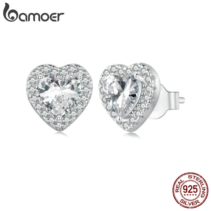 Brincos Bamoer 925: Elegância Minimalista