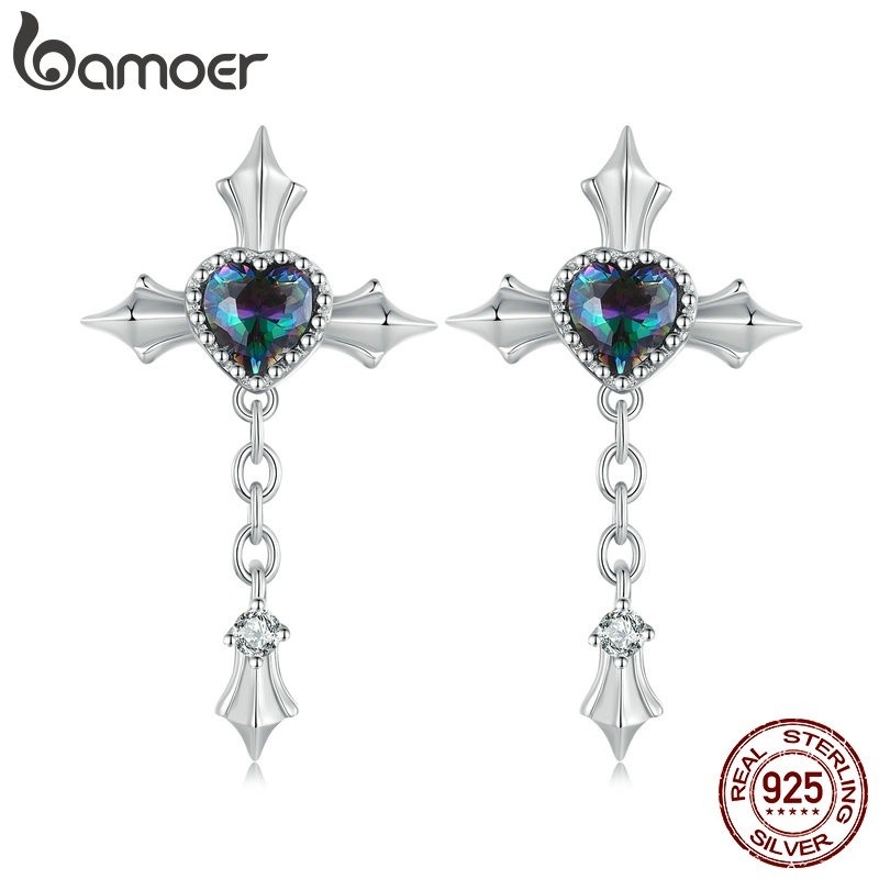 Brincos Bamoer 925: Elegância Vintage