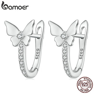 Brincos Borboleta Bamoer: Elegância Delicada