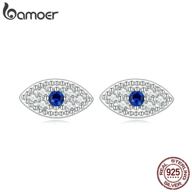 Brincos de Prata Esterlina 925 com Design Diabo - Bamoer