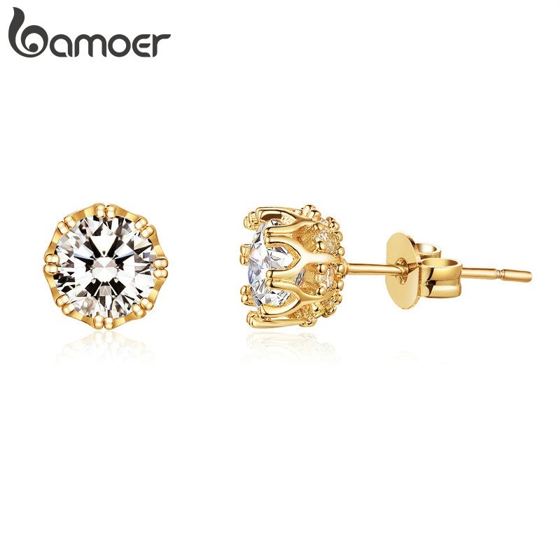 Brincos Florais Bamoer: Elegância para o Dia a Dia