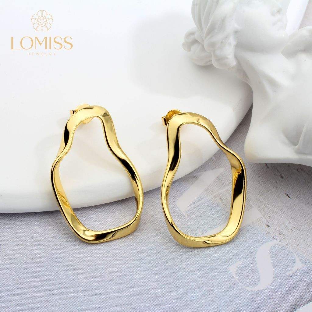 Brincos Folheados Ouro 18k: Elegância Antialérgica