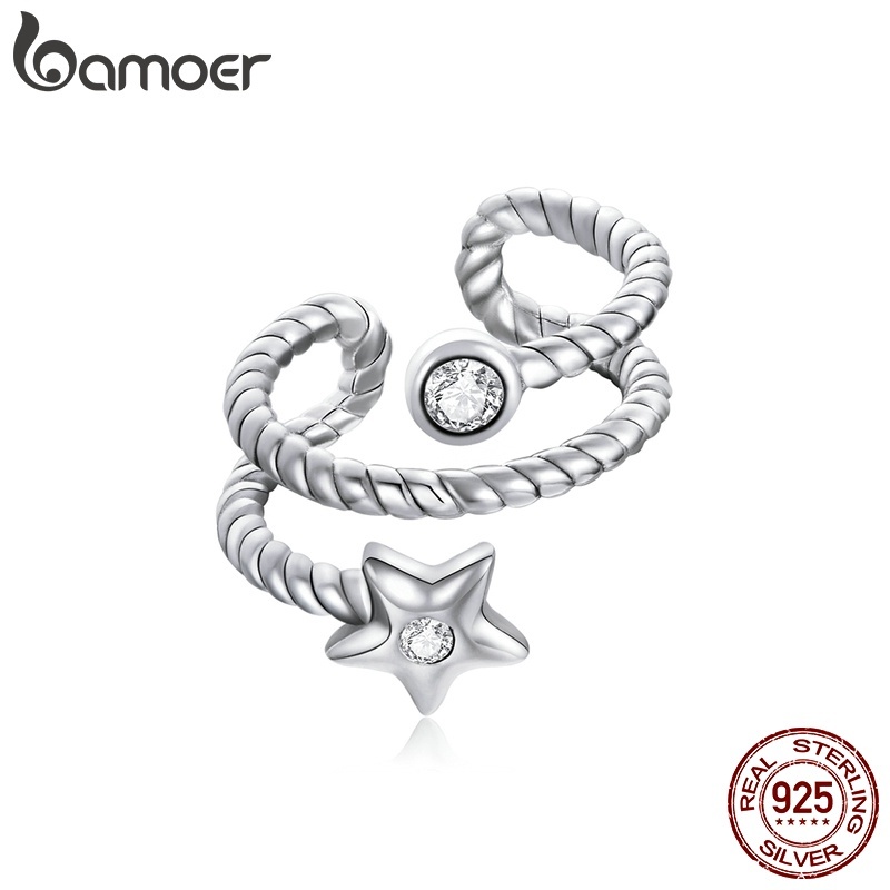 Brincos Prata 925 Bamoer: Elegância e Estilo