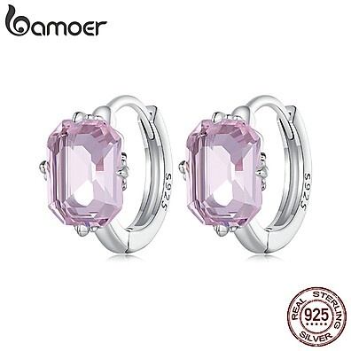 Brincos Prata 925 Rosa: Elegância para Presentear ✨