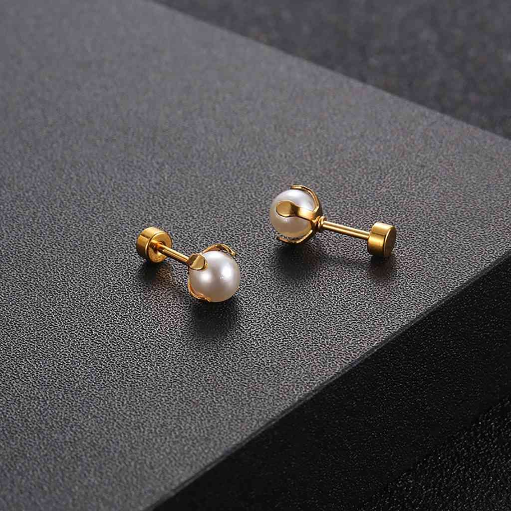 Brincos Redondos Banhados a Ouro 18K: Elegância Diária