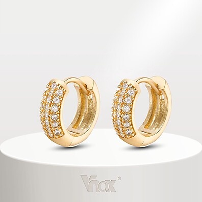 Brincos VNox: Elegância e Brilho para o Dia a Dia ✨