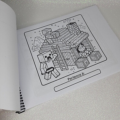 Minecraft para Colorir: 50 Desenhos A4 + Brinde!