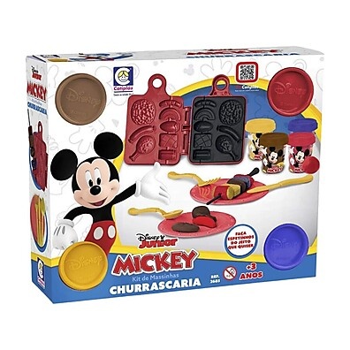 Brinquedo Churrascaria do Mickey – Diversão Criativa com Massinha