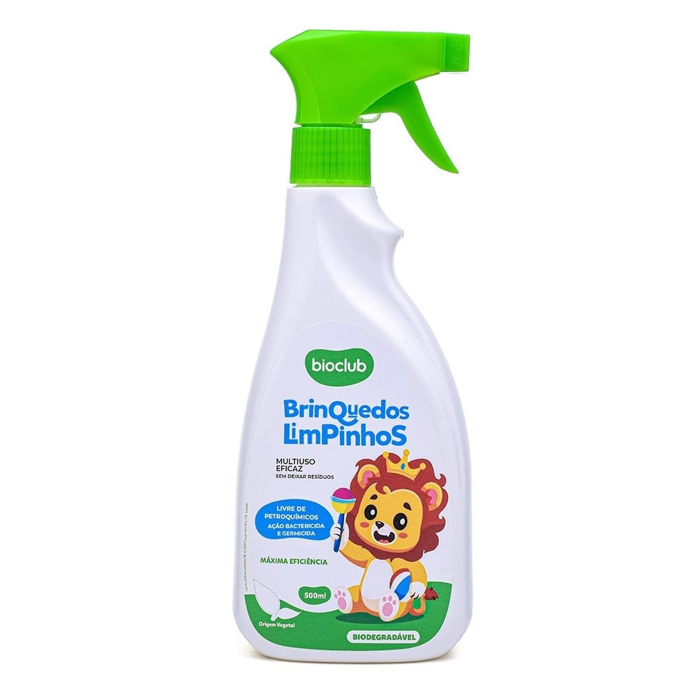 BioClub Multi Limpeza - Limpeza Suave e Segura para Brinquedos e Acessórios Infantil