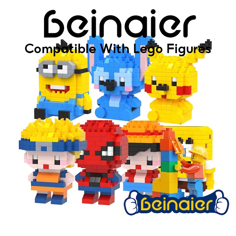 Brinquedos Educativos para Montar: Aprenda e Se Divirta com Bonecas Cartoon Lego!