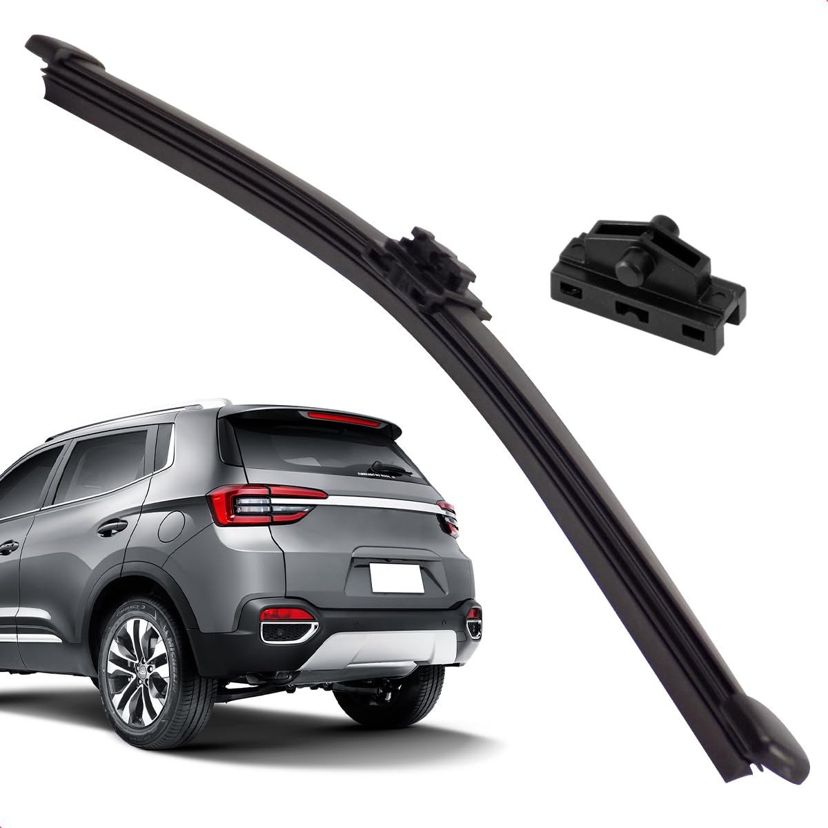 Palheta Limpadora Para-Brisa Traseiro Vigia Slim 10" Tiggo 5X (2018-2025) - Silicone Premium