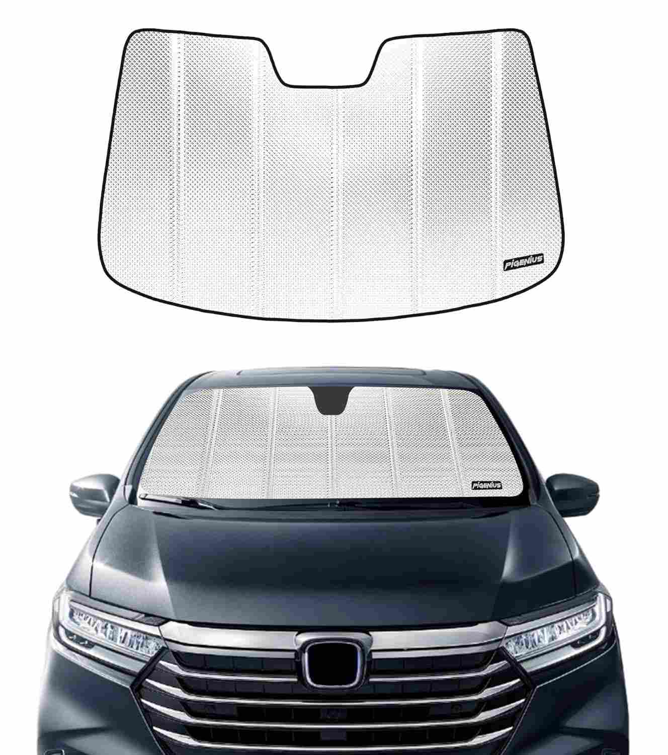 Para-brisa Refletivo para Honda Odyssey 2018-2024 | Proteção Solar Alumínio Tripla Camada