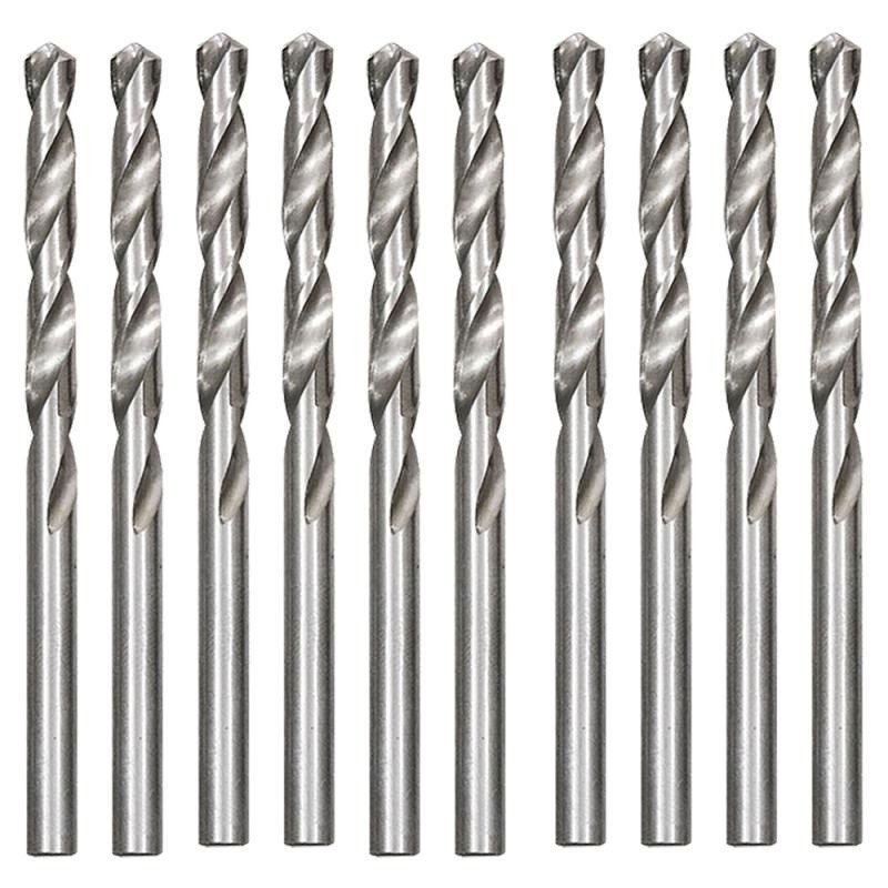 Broca Aço Rápido 5mm MTX: Kit 10 Peças para Metais