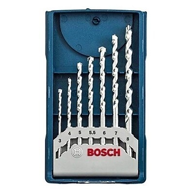 Brocas Bosch Mini X-Line: Perfure Concreto com Precisão!