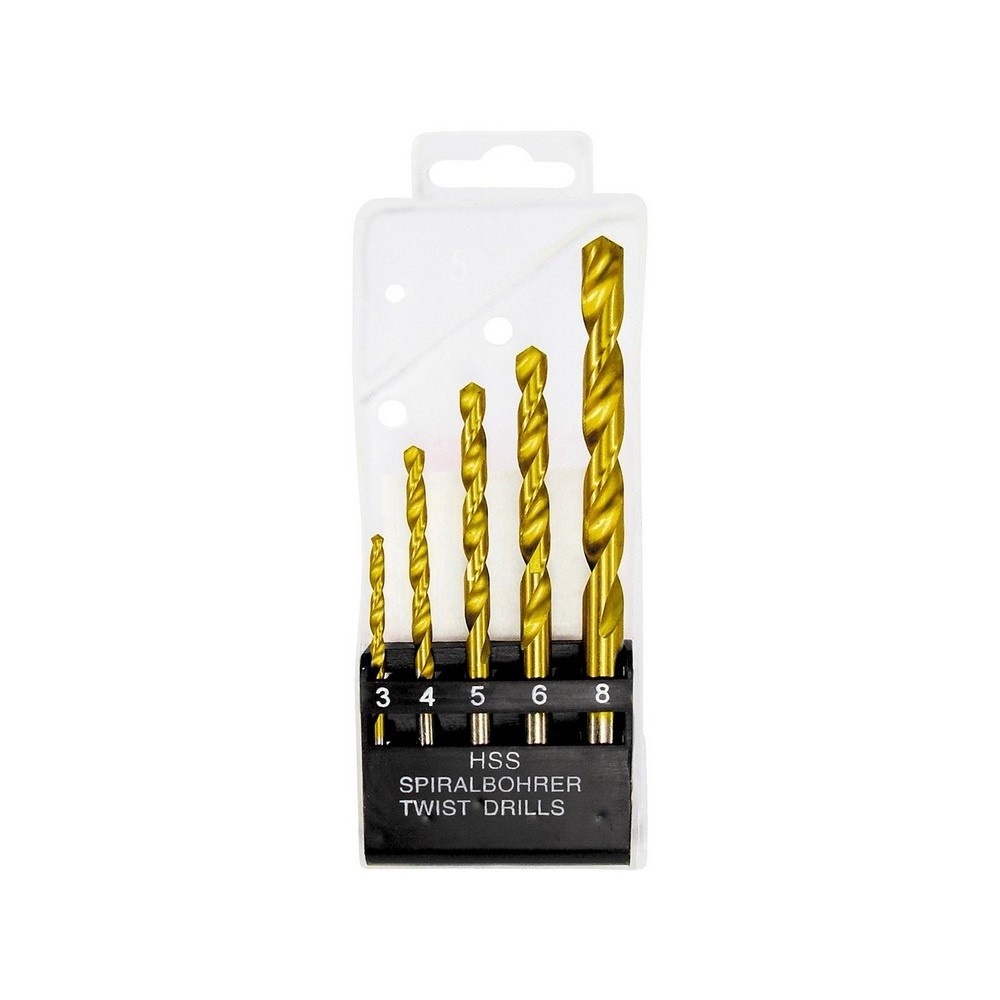 Brocas para Metal MTX: Kit 5 Peças Duráveis