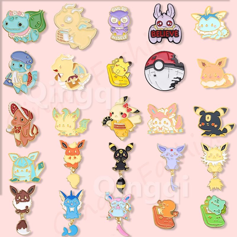 Broche Pikachu Tartaruga: Charme Kawaii para Você!
