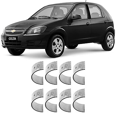 Bronzina Casquilho Biela 0.50 para Carros Chevrolet: Celta, Prisma, Spin e Onix