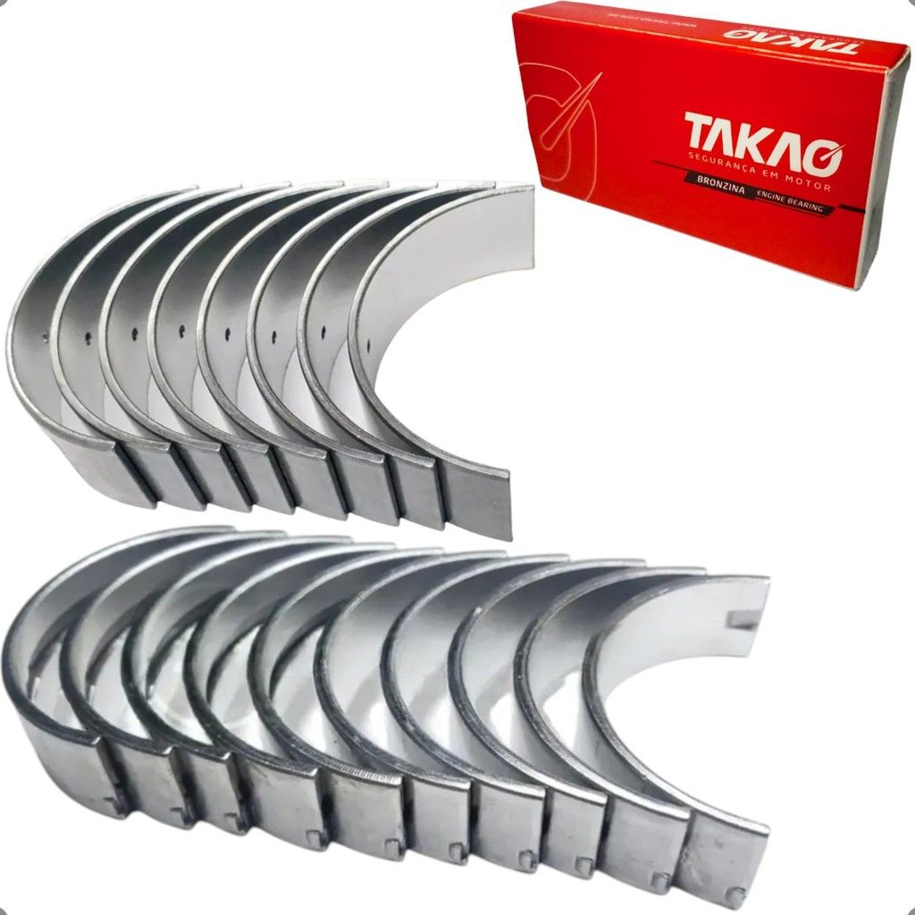 Bronzina Mancal e Biela: Kit Completo 1.0 8V