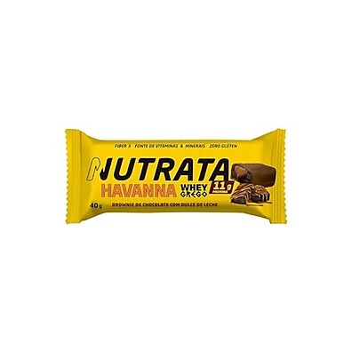 Nutrata Whey Grego Havanna Brownie 12 Barras