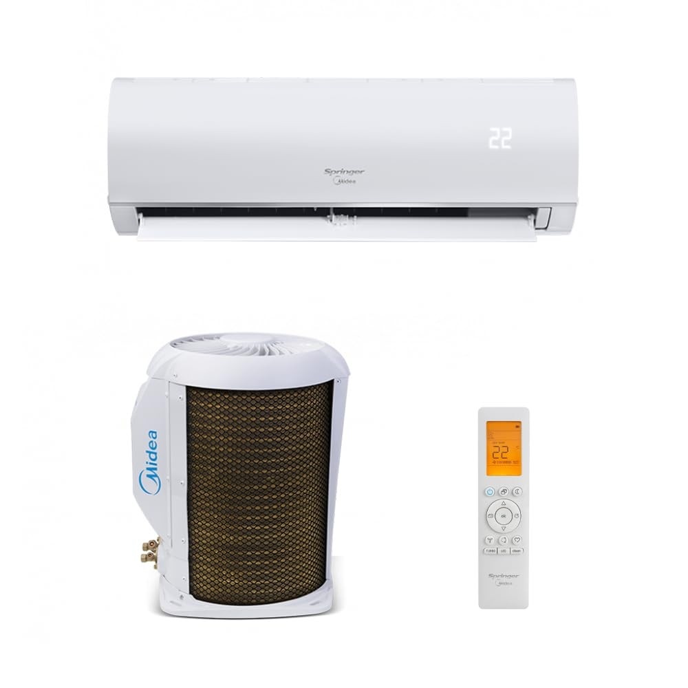 Ar Condicionado Split Hi Wall Springer Midea Airvolution 18.000 Btus Frio 220v R-32 - Eficiência e Conforto com Tecnologia Inteligente