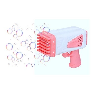 Bubble Gun Rosa: A Magia das Bolhas com Luz!