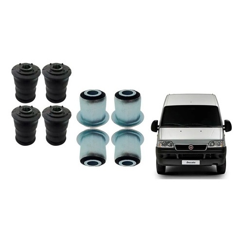 Bucha Mola Traseira Ducato/Boxer/Jumper: Kit Completo