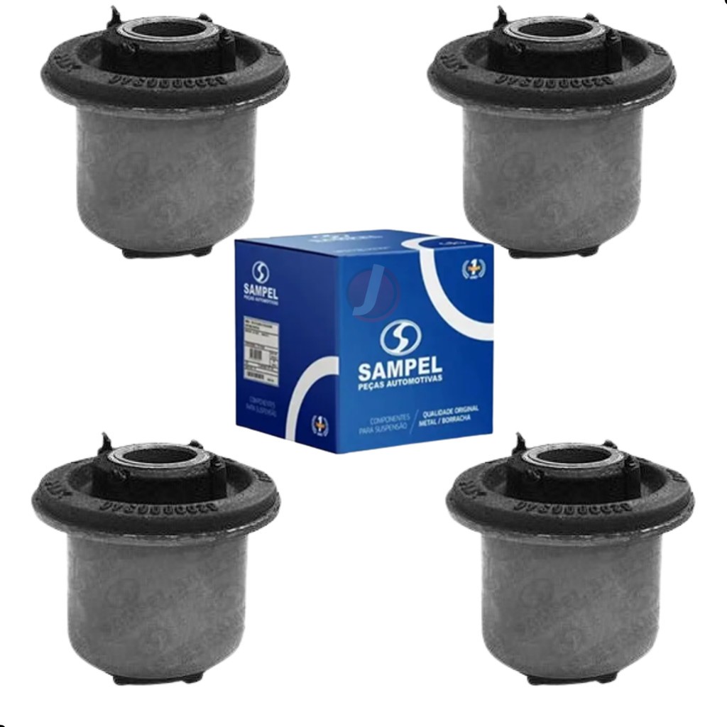 Buchas da Bandeja Renault: Kit 4 Sampel (Duster/Oroch)