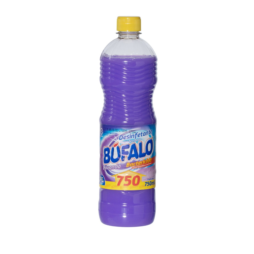 Búfalo Lavanda 750ML: Limpeza e Desinfecção Poderosa