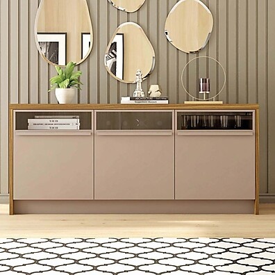 Buffet 3 Portas Vectro: Organize e Decore!