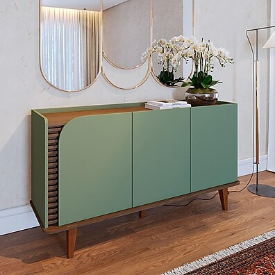 Buffet Village 1,36m: Elegância Retrô para sua Casa