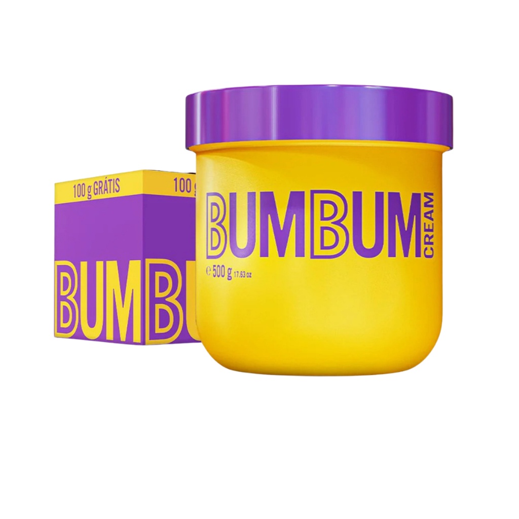 Bumbum Cream 500g: Adeus Celulite e Estrias!
