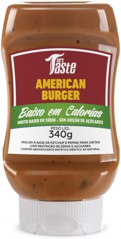 Molho American Burger Mrs Taste