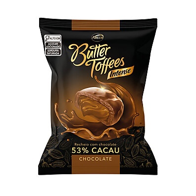 Butter Toffees Intense: Bala de Chocolate 53% Irresistível!