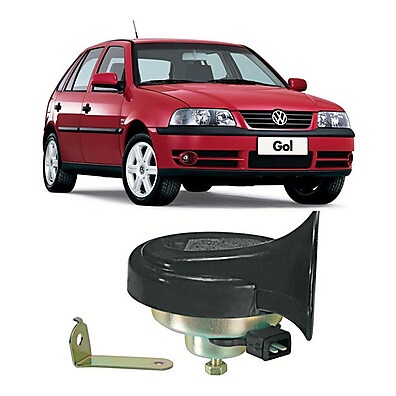 Buzina Caracol 12V: Som Forte para seu VW Gol, Voyage e Mais!