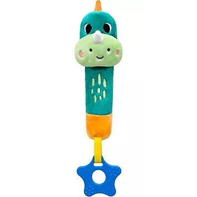Buzina Dino Buba Zoo: Diversão e Alívio para Bebês!