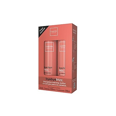 Bye Bye Frizz: Kit Cadiveu para Cabelos Impecáveis