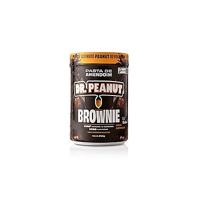 Dr. Peanut Brownie c/ Whey: Delícia Proteica 250g