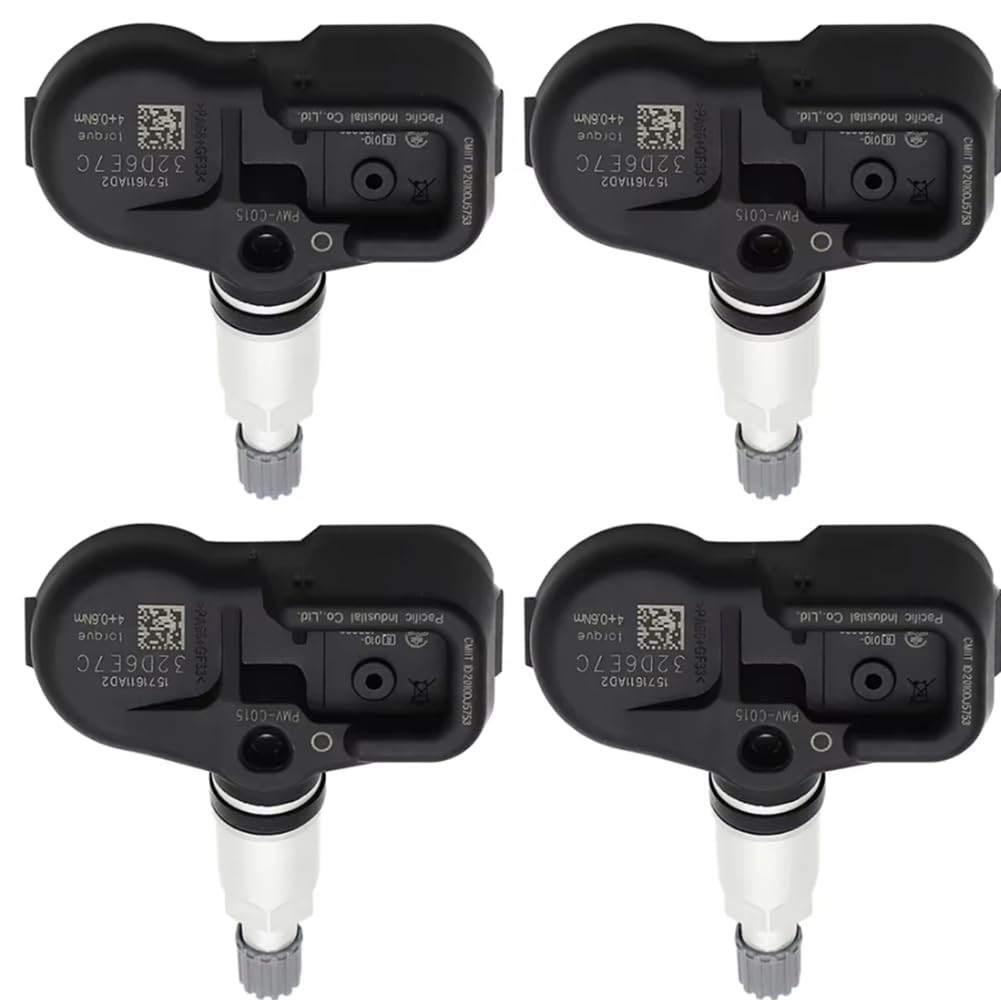 Sensor de Pressão dos Pneus TPMS 4PCS 42607-06030 para Toyota Camry PMV-C015 - Segurança e Economia