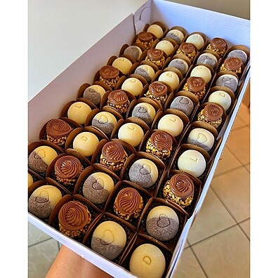 Caixa para Doces: 50 Unidades Brancas (Kit c/10)