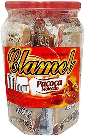 Doce De Paçoca Molecão C/20un - Clamel