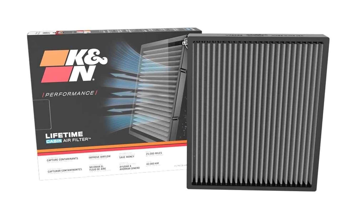 K&N Filtro de Ar da Cabine Lavável: Ar Puro e Eficiência para Polestar 2, Volvo C40/XC40