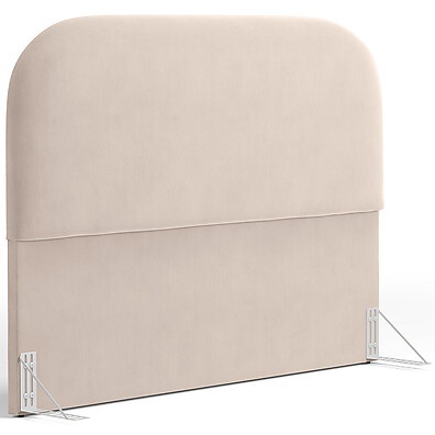 Cabeceira Cama Box King 195cm Lanna Bege: Conforto e Estilo